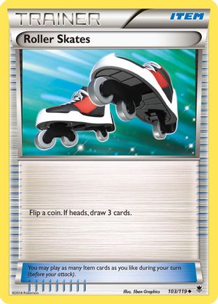 Roller Skates (103) Reverse Holofoil - Phantom Forces