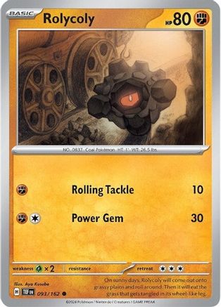 Rolycoly (93) - Temporal Forces