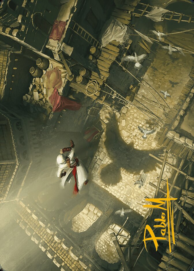 Rooftop Bypass (020s) Gold-Stamped - Art Series: Assassin's Creed