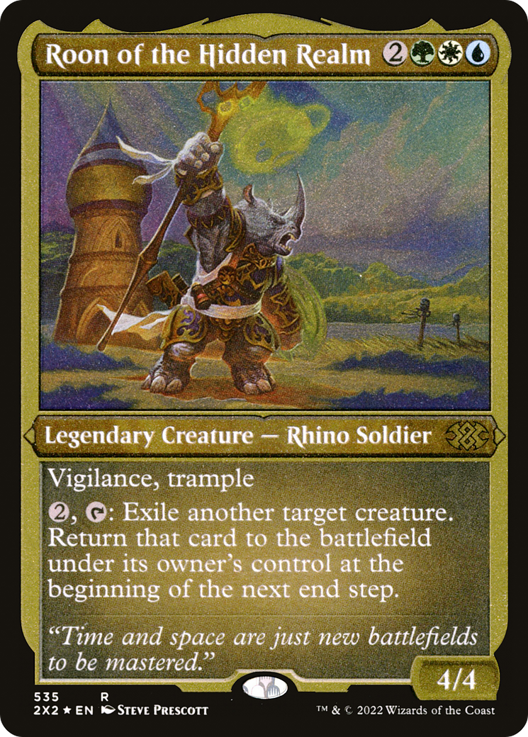 Roon of the Hidden Realm (535) Etched Foil - Double Masters 2022