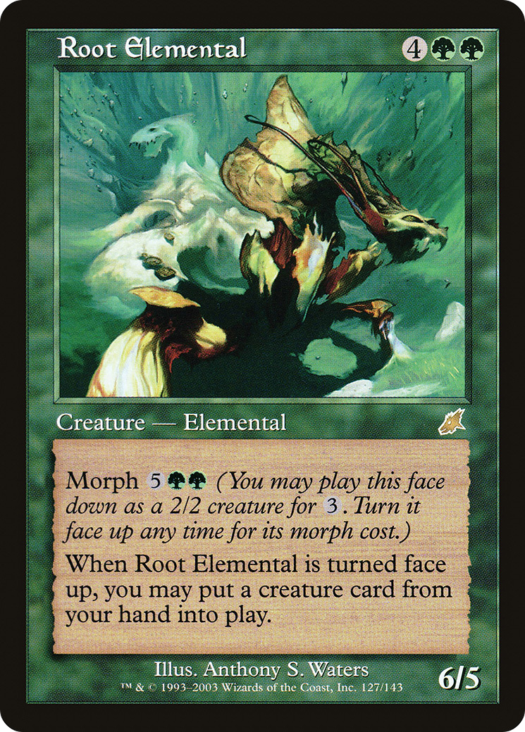 Root Elemental (127) Foil - Scourge