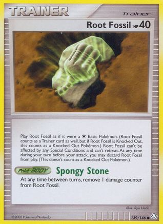 Root Fossil (139) Reverse Holofoil - Legends Awakened