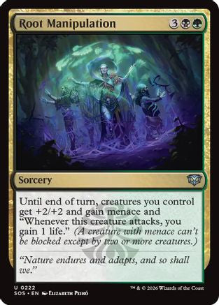 Root Manipulation (222) Foil - Secrets of Strixhaven