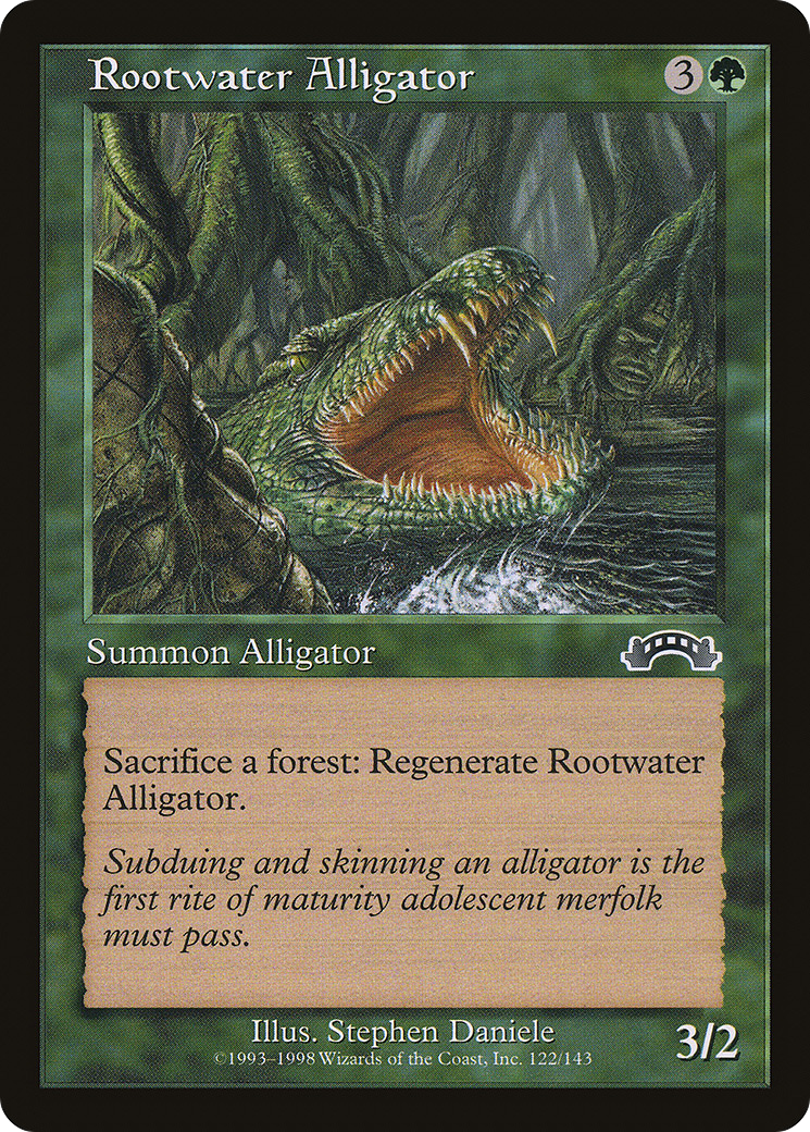 Rootwater Alligator (122) - Exodus