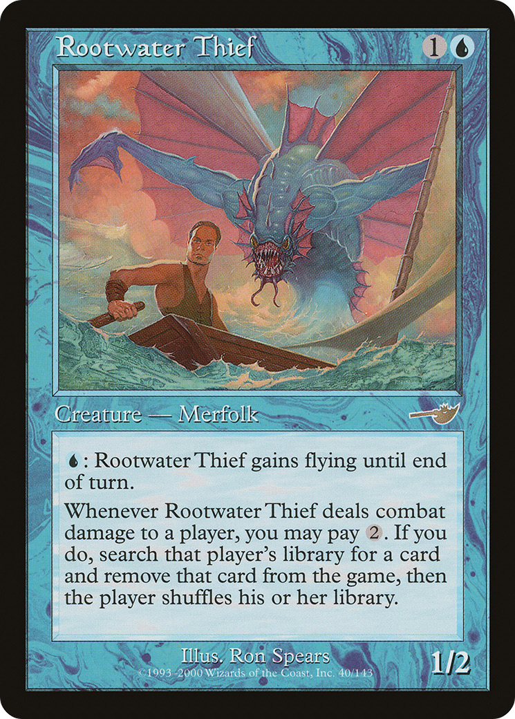 Rootwater Thief (040) Foil - Nemesis