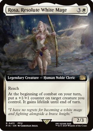 Rosa, Resolute White Mage (Extended Art) (431) - FINAL FANTASY