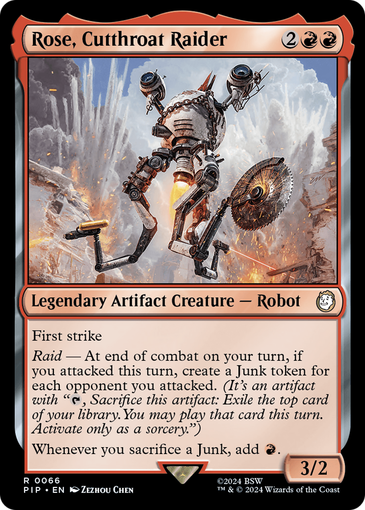 Rose, Cutthroat Raider (066) - Fallout