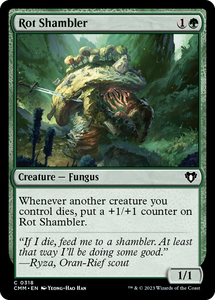 Rot Shambler (318) - Commander Masters