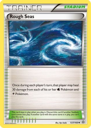 Rough Seas (137) Reverse Holofoil - Primal Clash