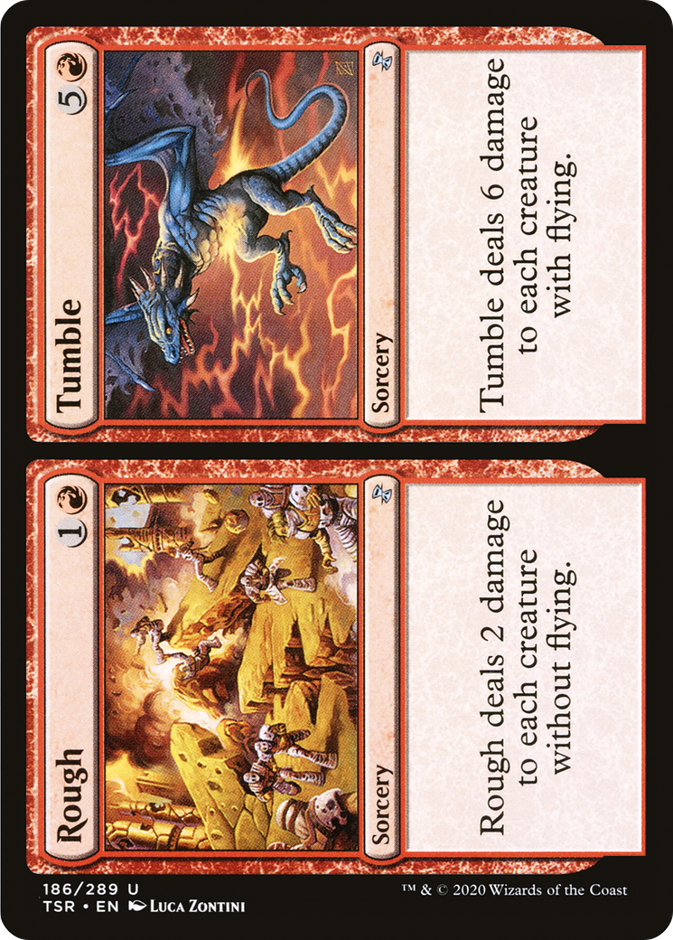 Rough // Tumble (186) - Time Spiral Remastered Foil