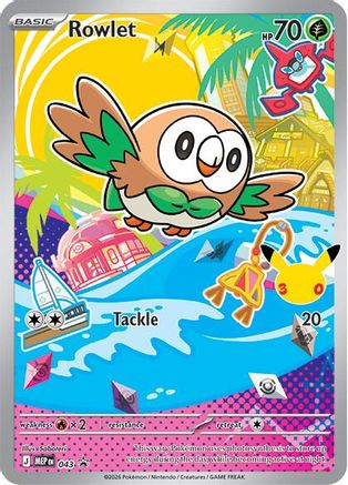 Rowlet (43) Holofoil - Black Star Promos