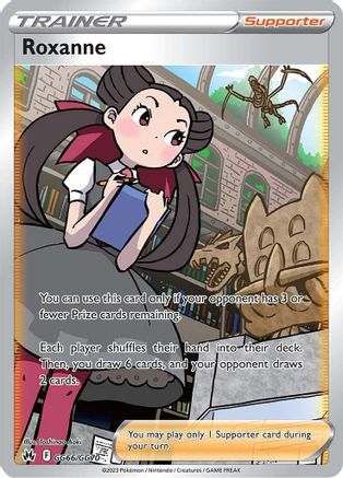 Roxanne (Full Art) (GG66) Holofoil - Crown Zenith