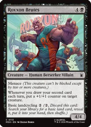 Roxxon Brutes (113) - Marvel Super Heroes