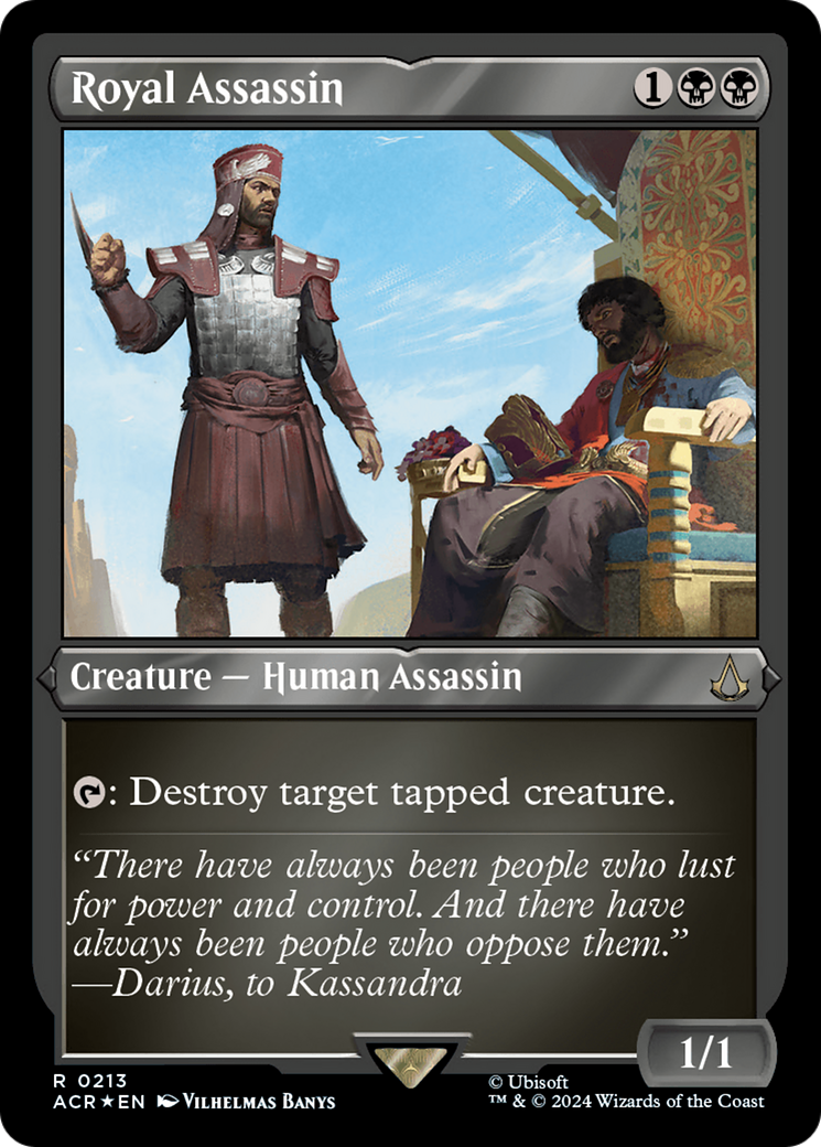 Royal Assassin (213) Etched Foil - Assassin's Creed