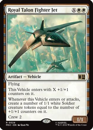 Royal Talon Fighter Jet (024) - Commander: Marvel Super Heroes