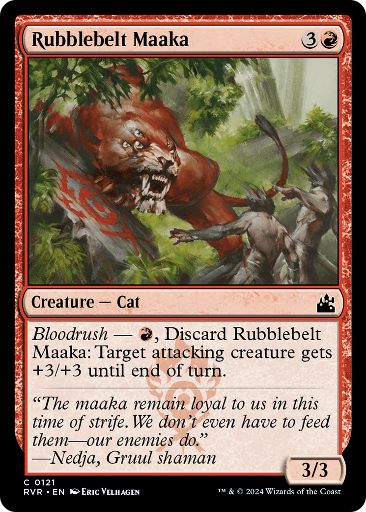Rubblebelt Maaka (121) - Ravnica Remastered
