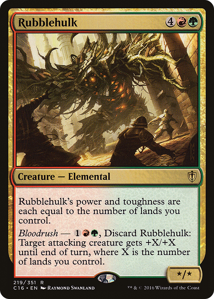 Rubblehulk (219) - Commander 2016