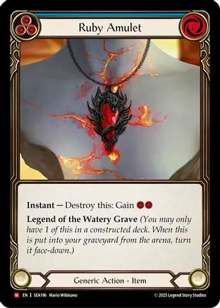 Ruby Amulet (SEA196) - High Seas