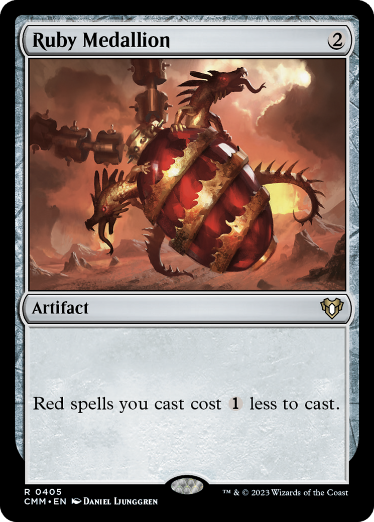 Ruby Medallion (405) - Commander Masters