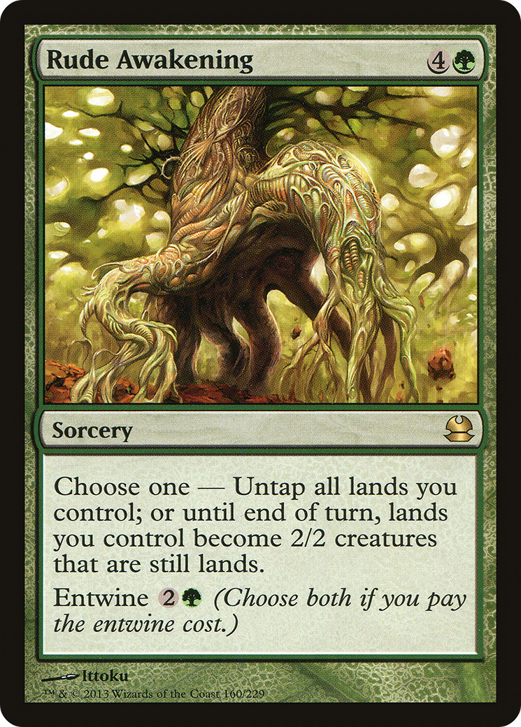Rude Awakening (160) Foil - Modern Masters