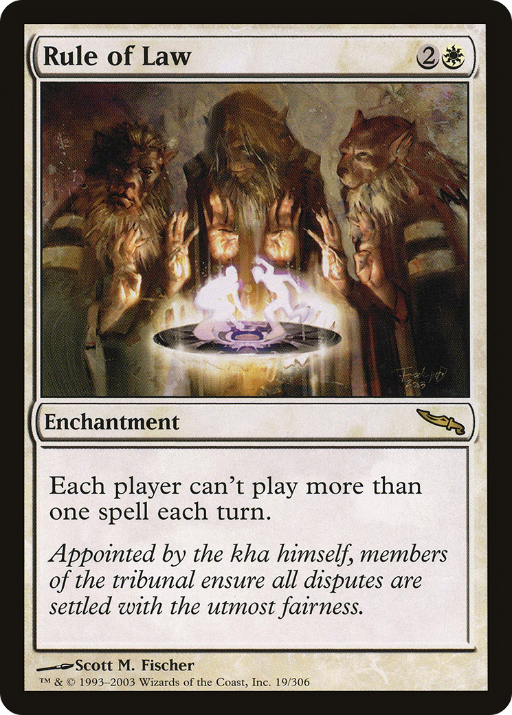 Rule of Law (019) Foil - Mirrodin