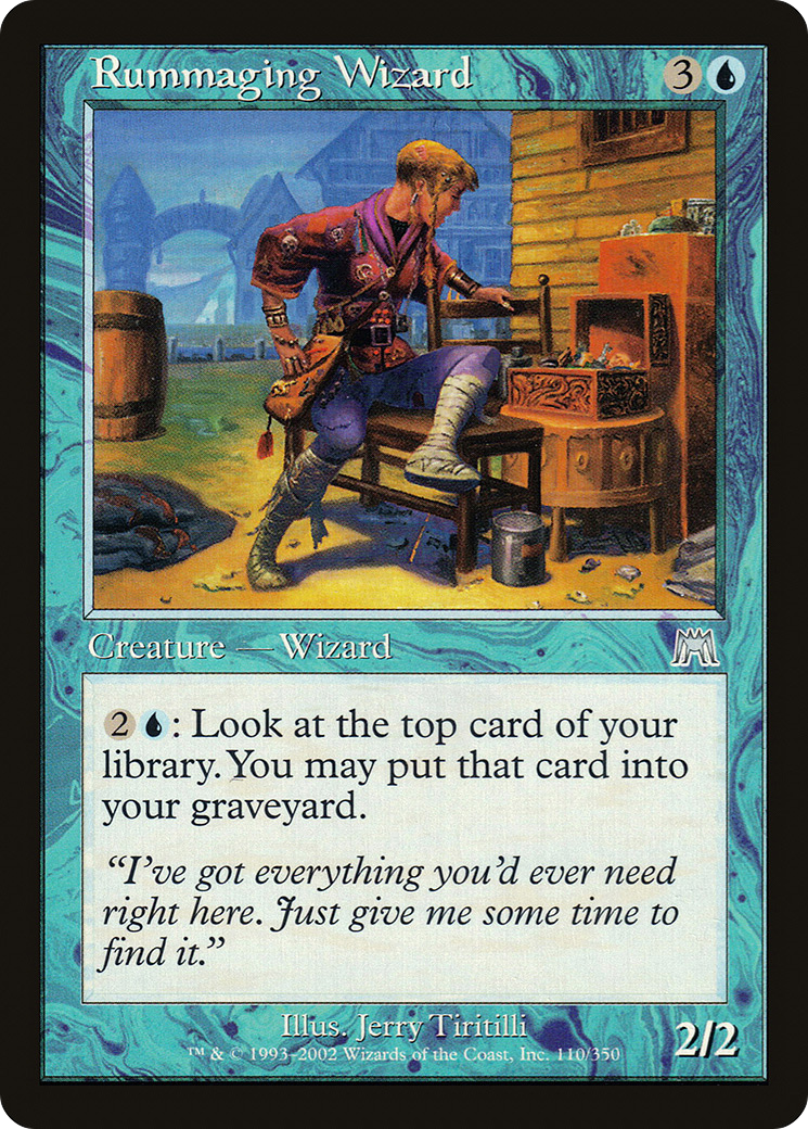 Rummaging Wizard (110) - Onslaught