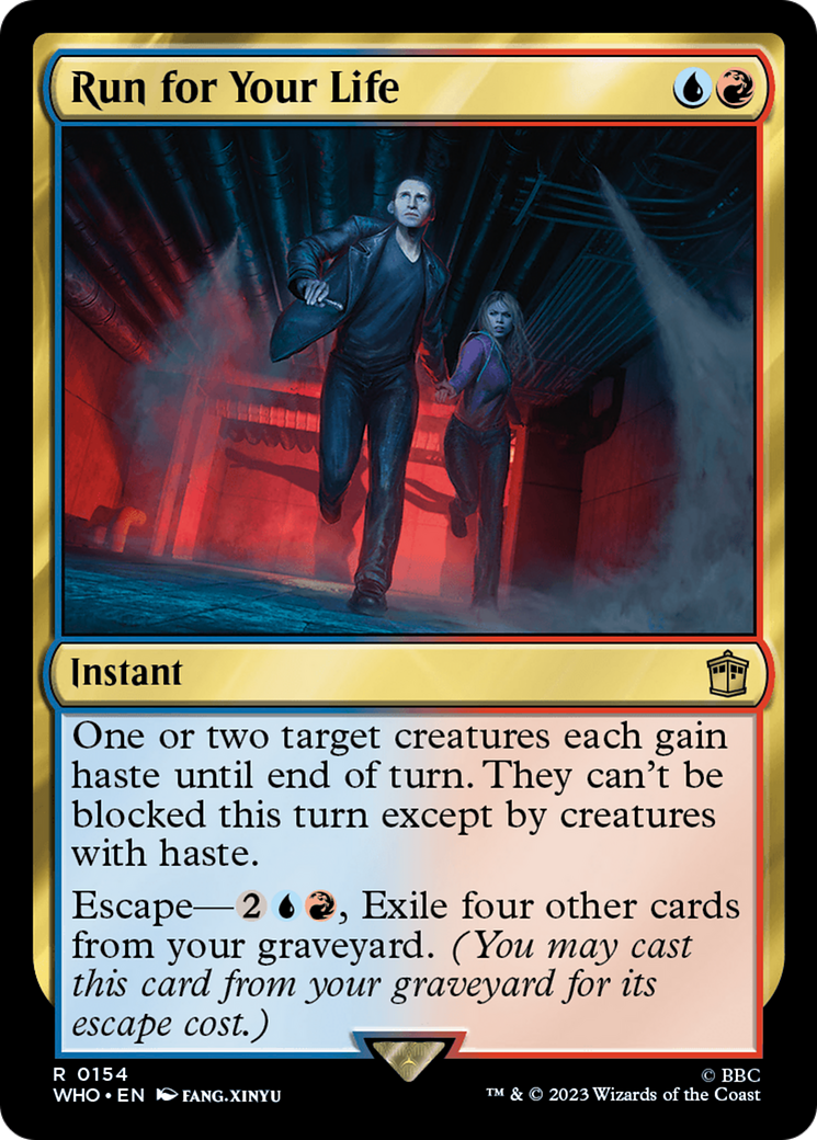 Run for Your Life (154) Foil - Doctor Who