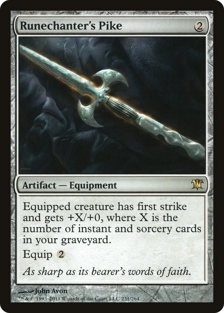 Runechanter's Pike (231) Foil - Innistrad