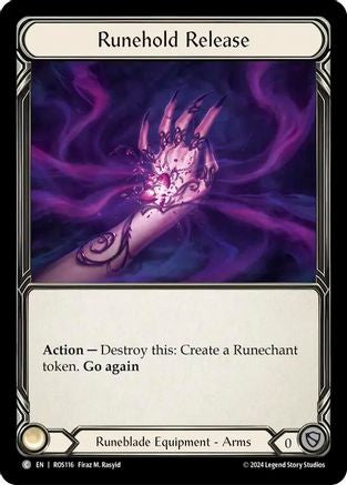 Runehold Release (ROS116) Cold Foil - Rosetta