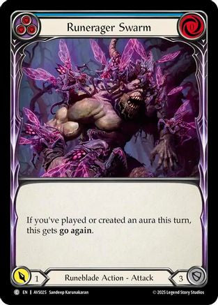 Runerager Swarm (Blue) (AVS025) - Armory Deck: Legends Viserai