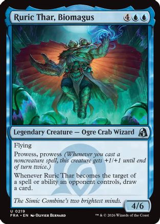 Ruric Thar, Biomagus (219) Foil - Reality Fracture