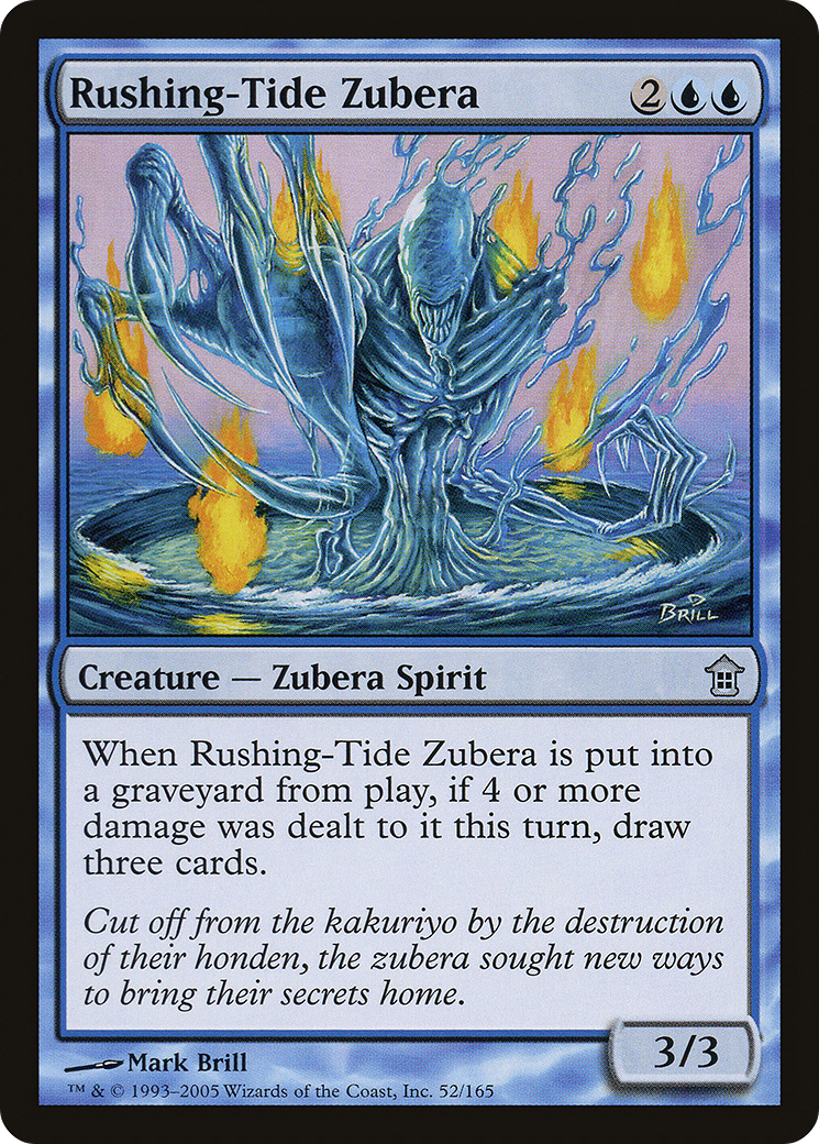 Rushing-Tide Zubera (052) - Saviors of Kamigawa