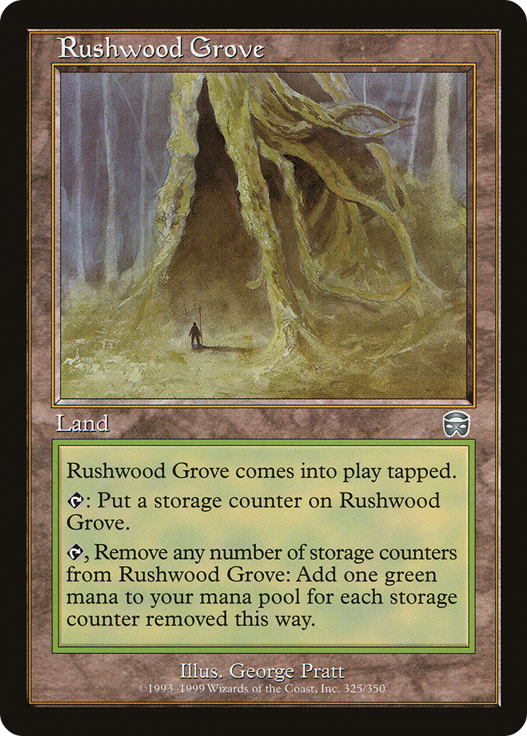 Rushwood Grove (325) Foil - Mercadian Masques