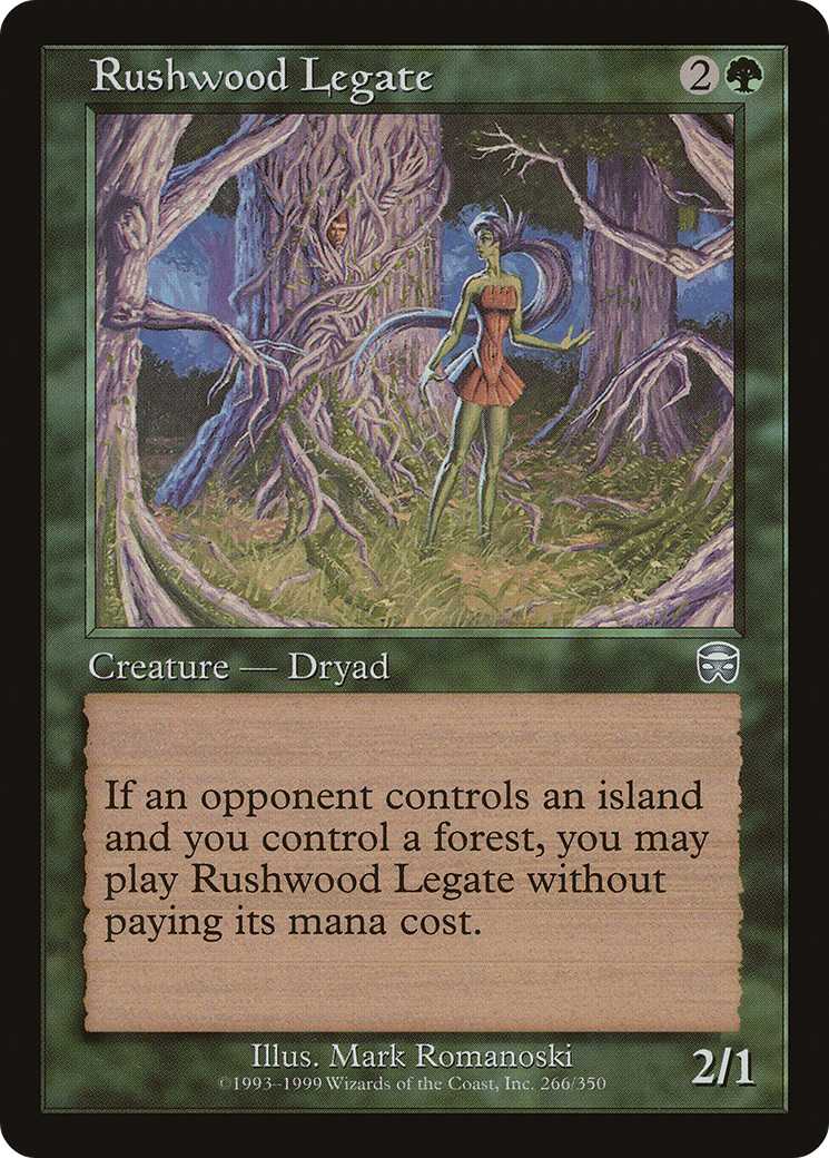 Rushwood Legate (266) Foil - Mercadian Masques