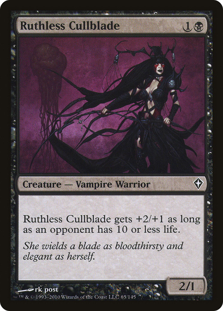 Ruthless Cullblade (065) Foil - Worldwake
