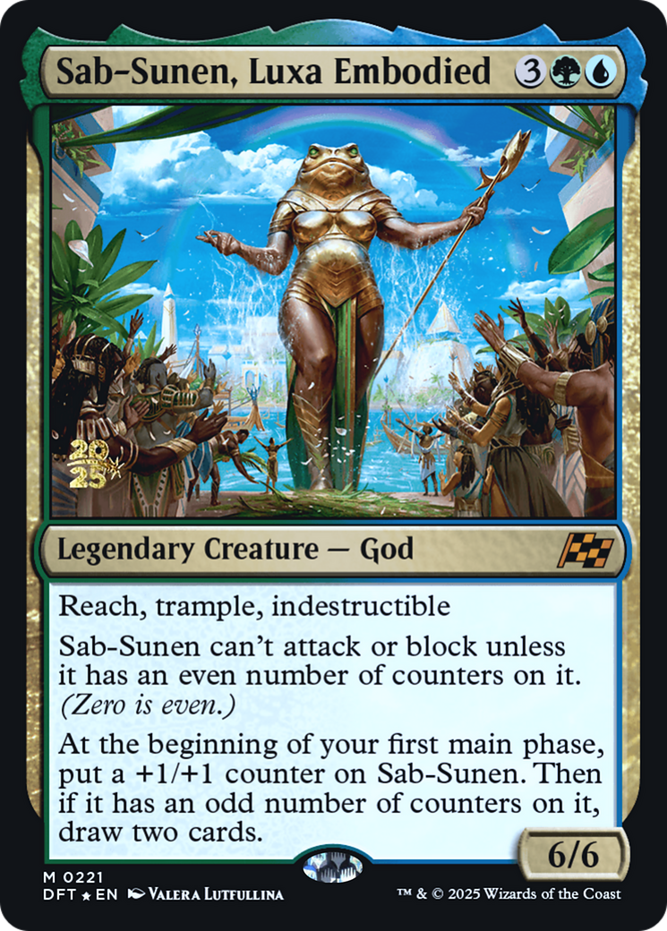 Sab-Sunen, Luxa Embodied (Prerelease) (221) Foil - Aetherdrift