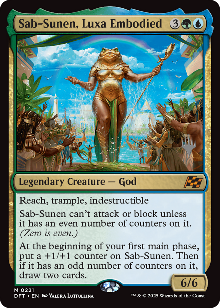 Sab-Sunen, Luxa Embodied (Promo Pack) (221) Foil - Aetherdrift