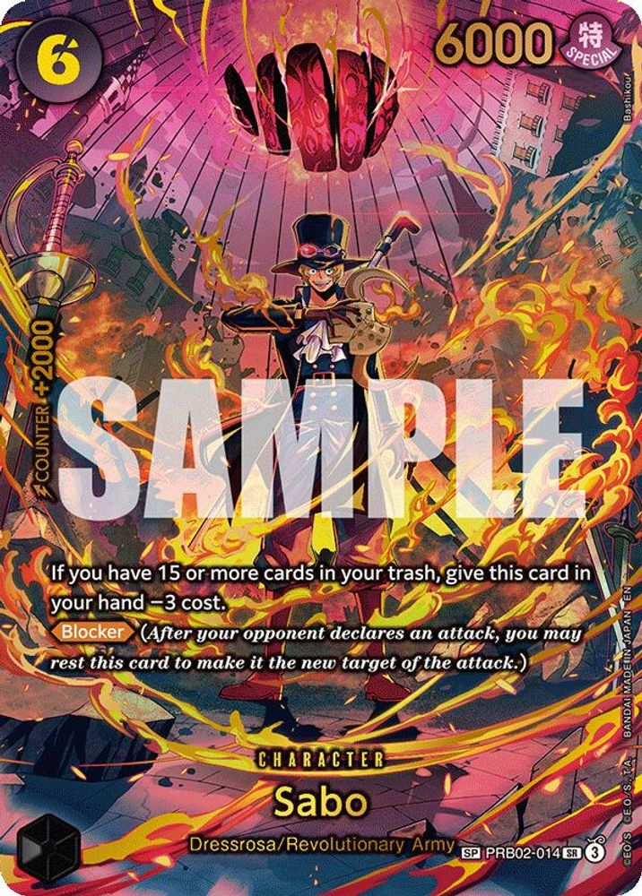 Sabo (SP) (PRB02-014) Foil