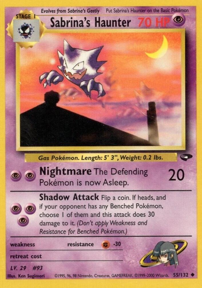 Sabrina's Haunter (55) (Unlimited) - Gym Challenge