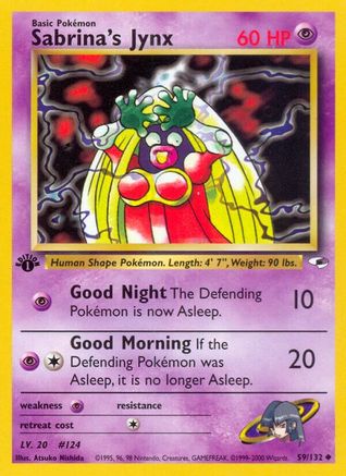 Sabrina's Jynx (59) (1st Edition) - Gym Heroes