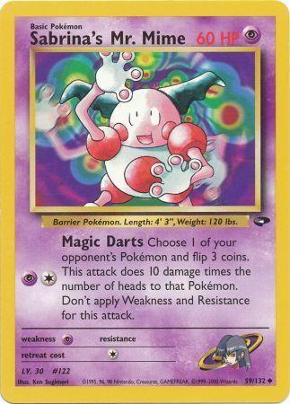 Sabrina's Mr. Mime (59) (Unlimited) - Gym Challenge