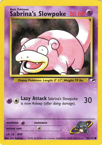 Sabrina's Slowpoke (95) (Unlimited) - Gym Heroes