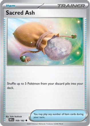 Sacred Ash (168) Reverse Holofoil - Destined Rivals