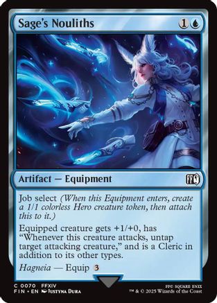 Sage's Nouliths (070) Foil - FINAL FANTASY