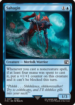 Sahagin (071) Foil - FINAL FANTASY