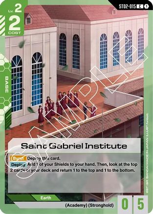 Saint Gabriel Institute (ST02-015) - Starter Deck 02: Wings of Advance