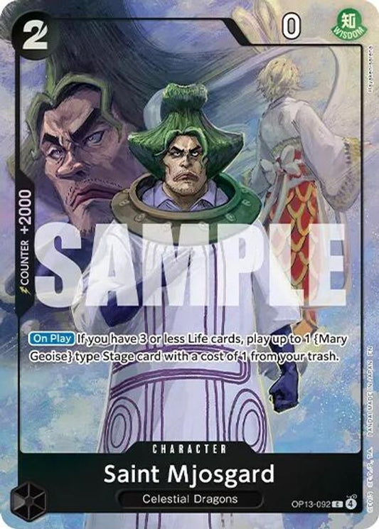 Saint Mjosgard (Premium Card Collection -Best Selection Vol. 6-) (OP13-092) Foil