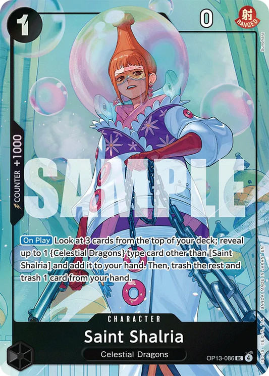 Saint Shalria (Premium Card Collection -Best Selection Vol. 5-) (OP13-086) Foil