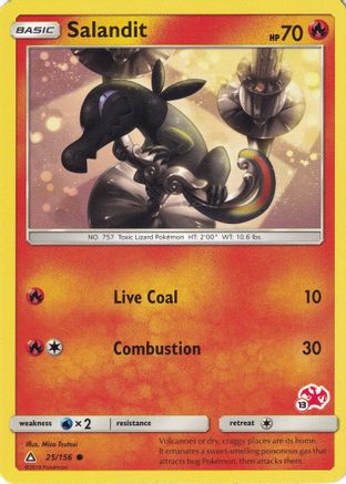 Salandit (#13 Charizard) (25) - Battle Academy