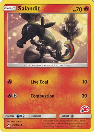 Salandit (#18 Charizard) (25) - Battle Academy